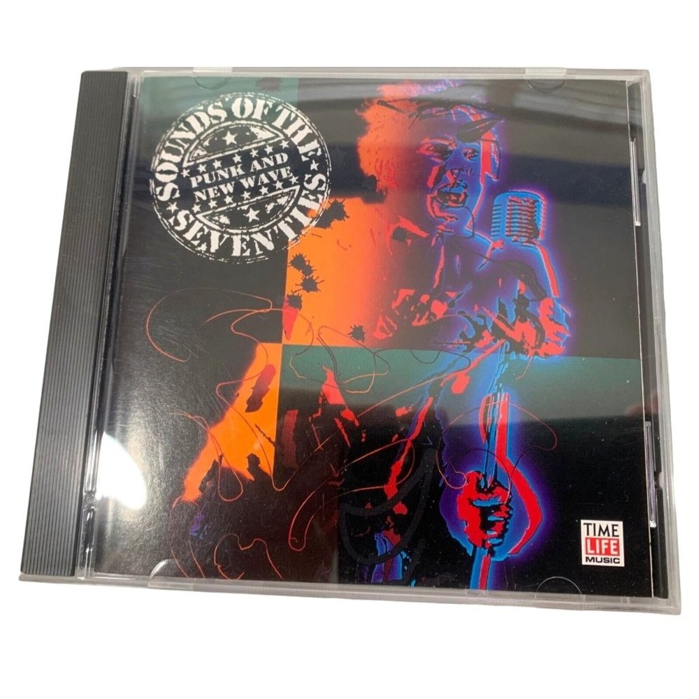 Sounds of the Seventies CD Punk New Wave Artists Ramones Sex Pistols Devo Cramps